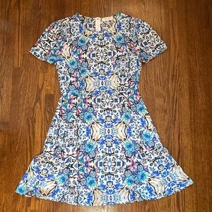 Eight Sixty Printed Dress